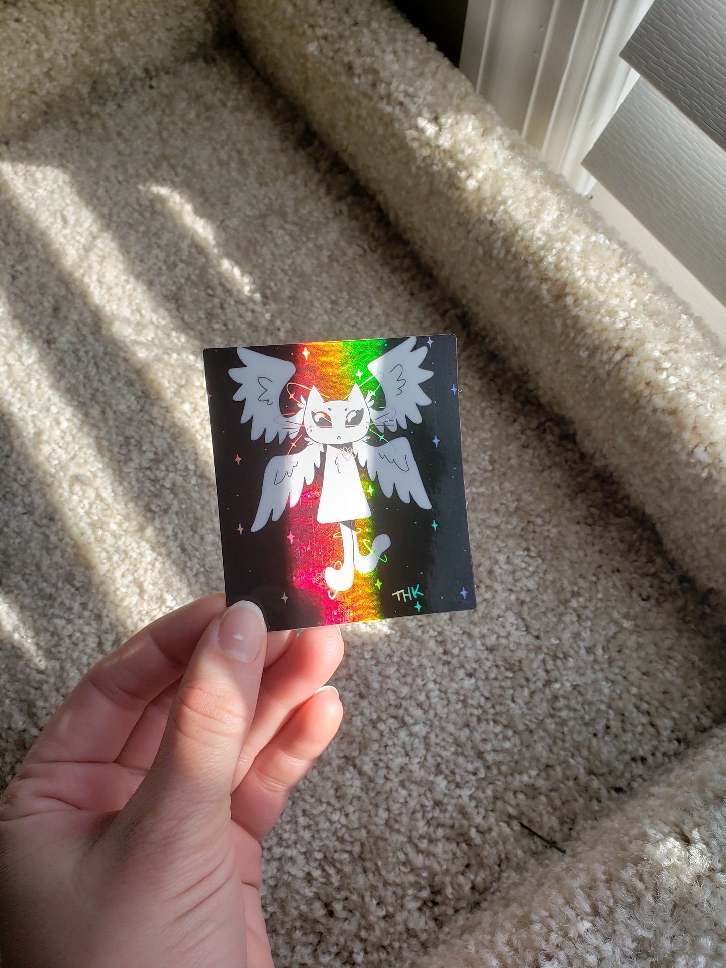 Holographic Biblically Accurate Cat