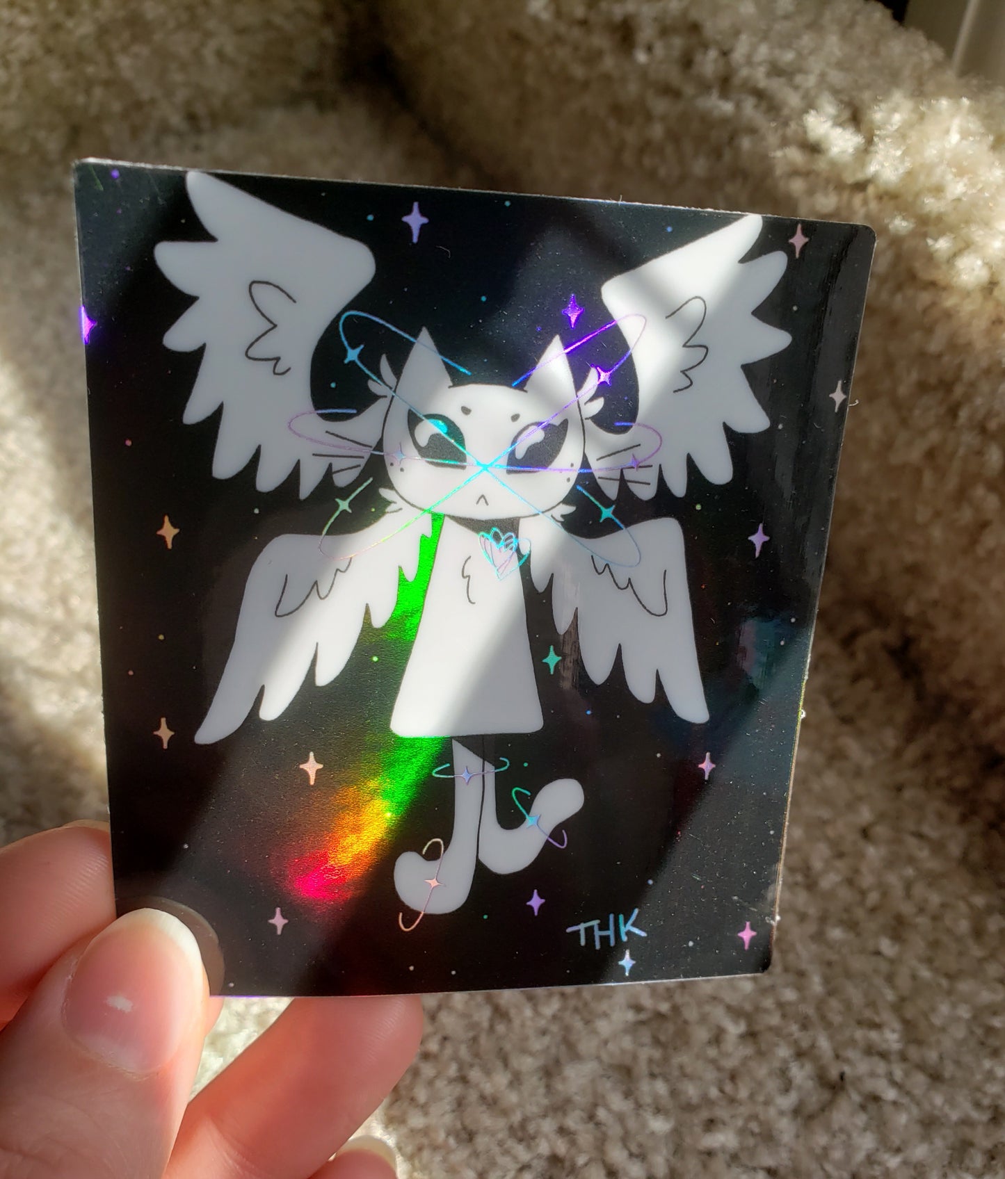 Holographic Biblically Accurate Cat