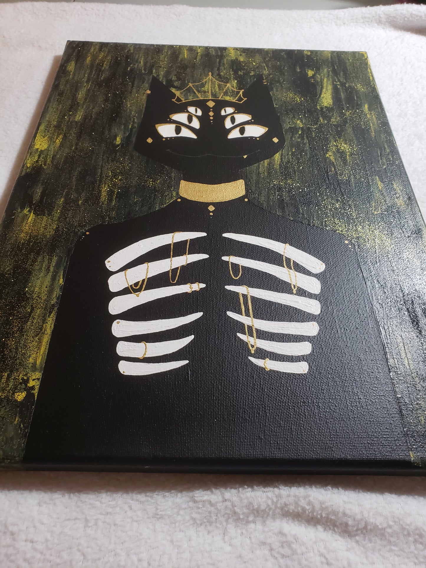 Golden Queen : Original Painting