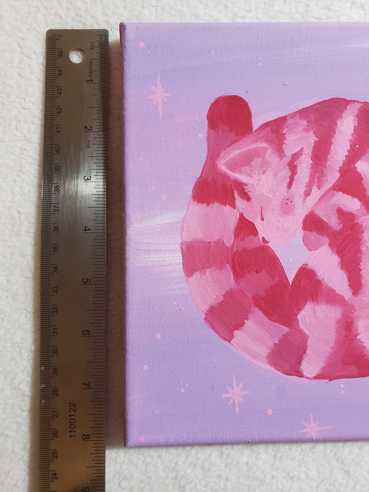 Pink Fairy Kitten : Original Painting