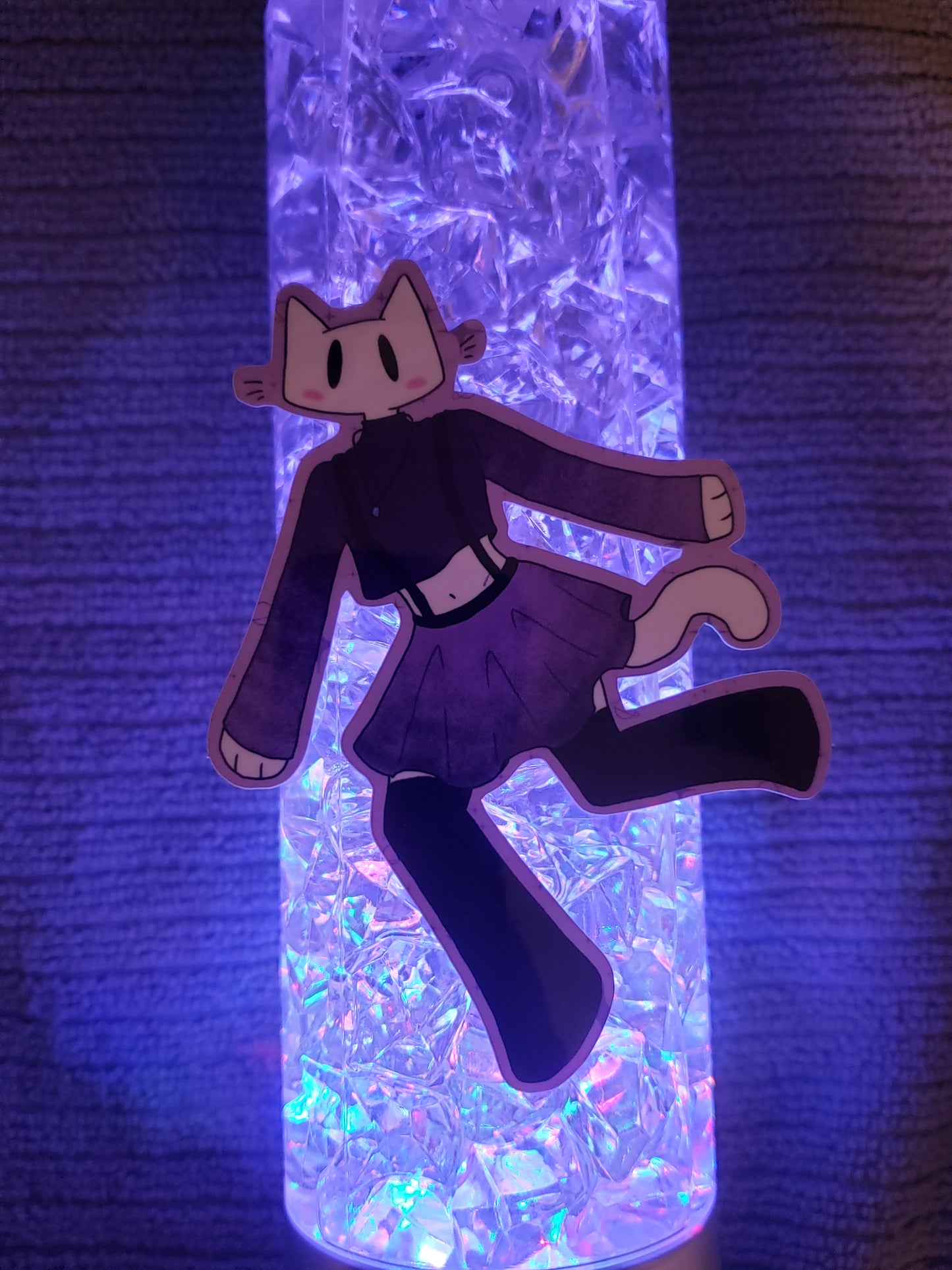 Purple Cat Girl