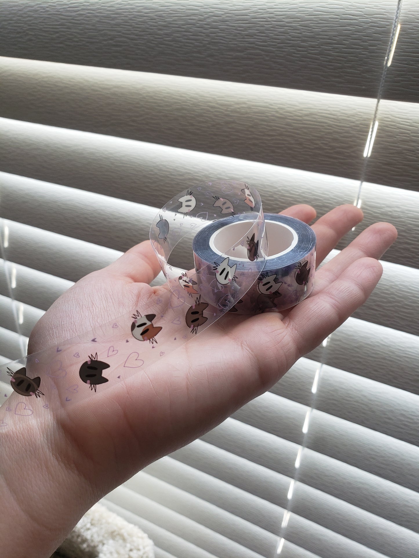 Clear Kitty Roll Tape : 2cmx10m Long