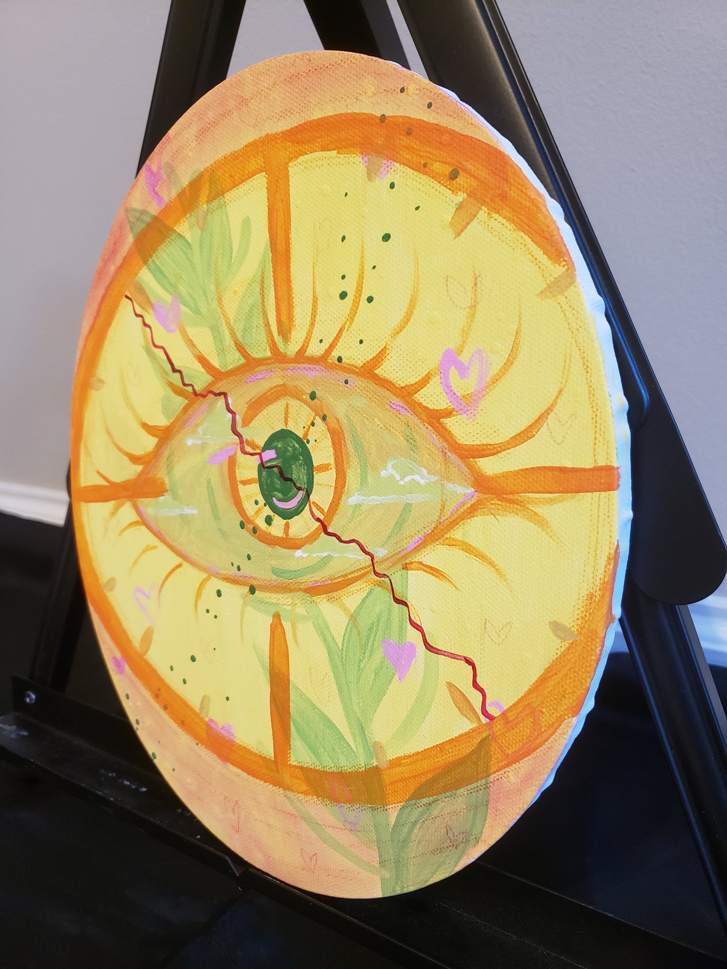 BullsEye : Original Painting