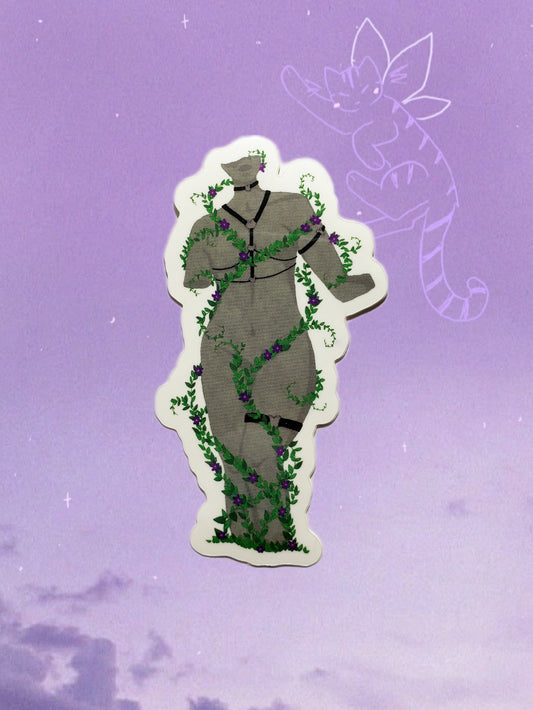 Kinky Overgrown Statue