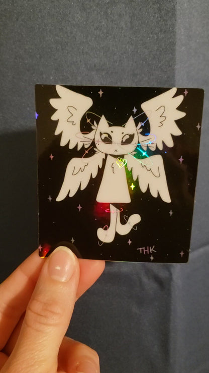 Holographic Biblically Accurate Cat