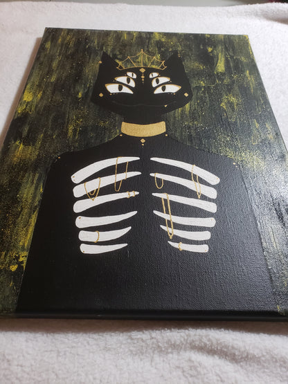Golden Queen : Original Painting
