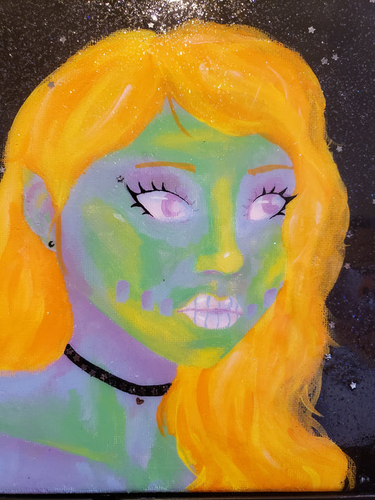 Halloween Fae : Original Painting
