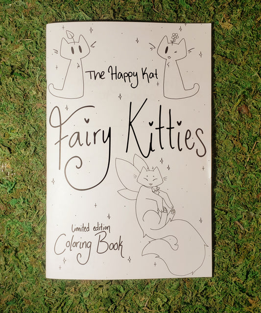 Fairy Kitty Coloring Book : Limited 1st Edition