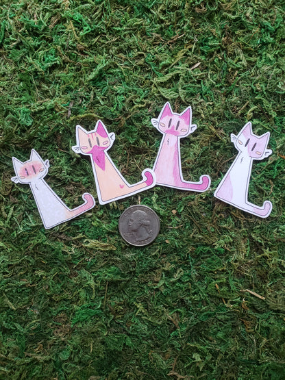 Cute Lil Guys - One of a Kind Sticker Pack of 4!