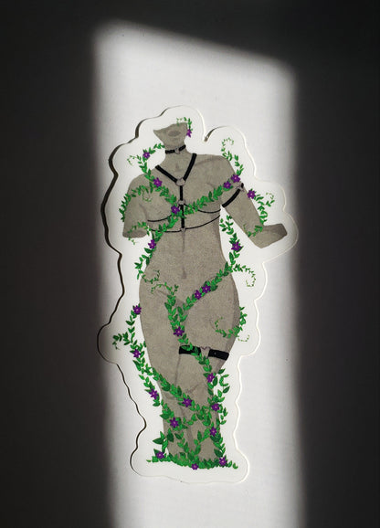 Kinky Overgrown Statue